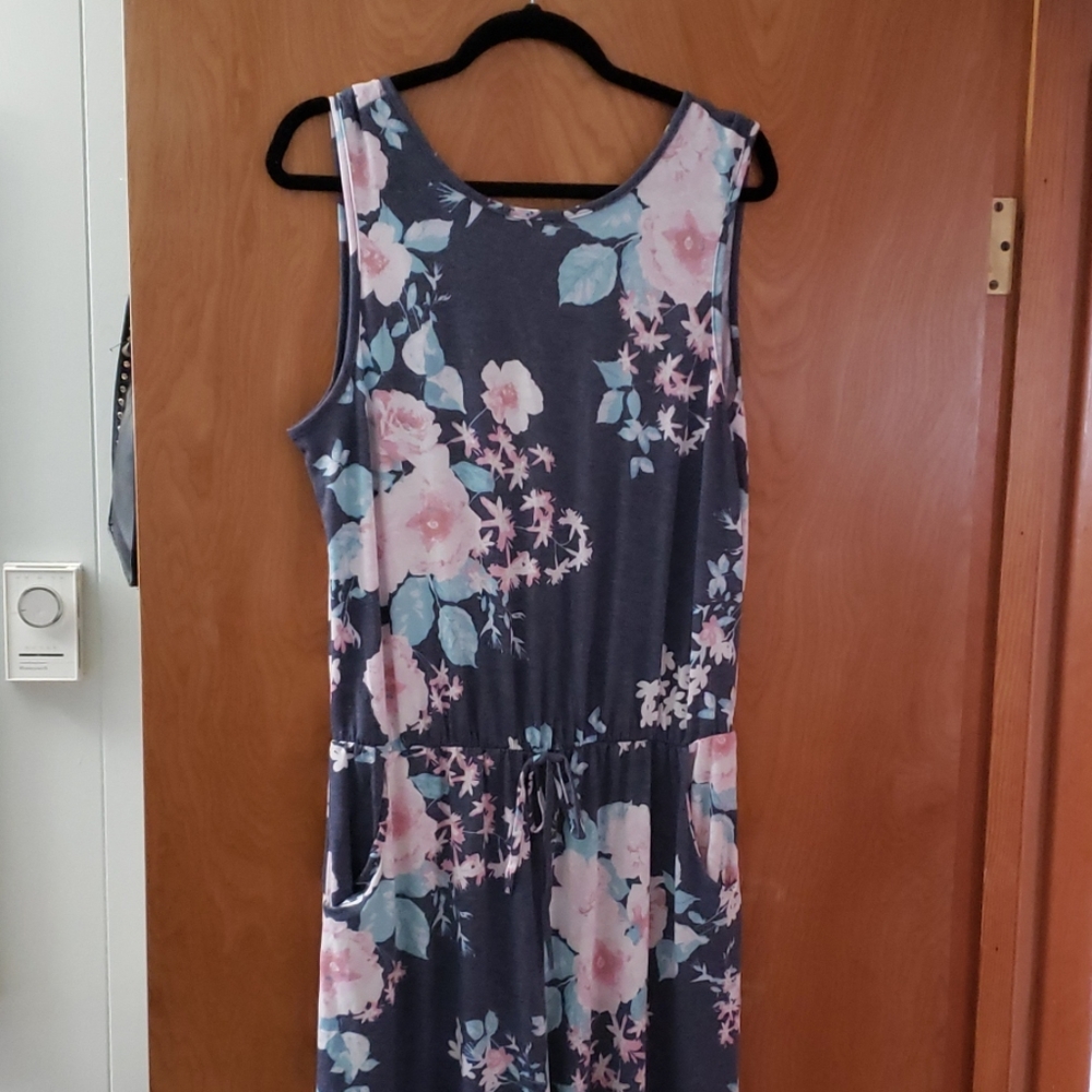 Floral jumpsuit